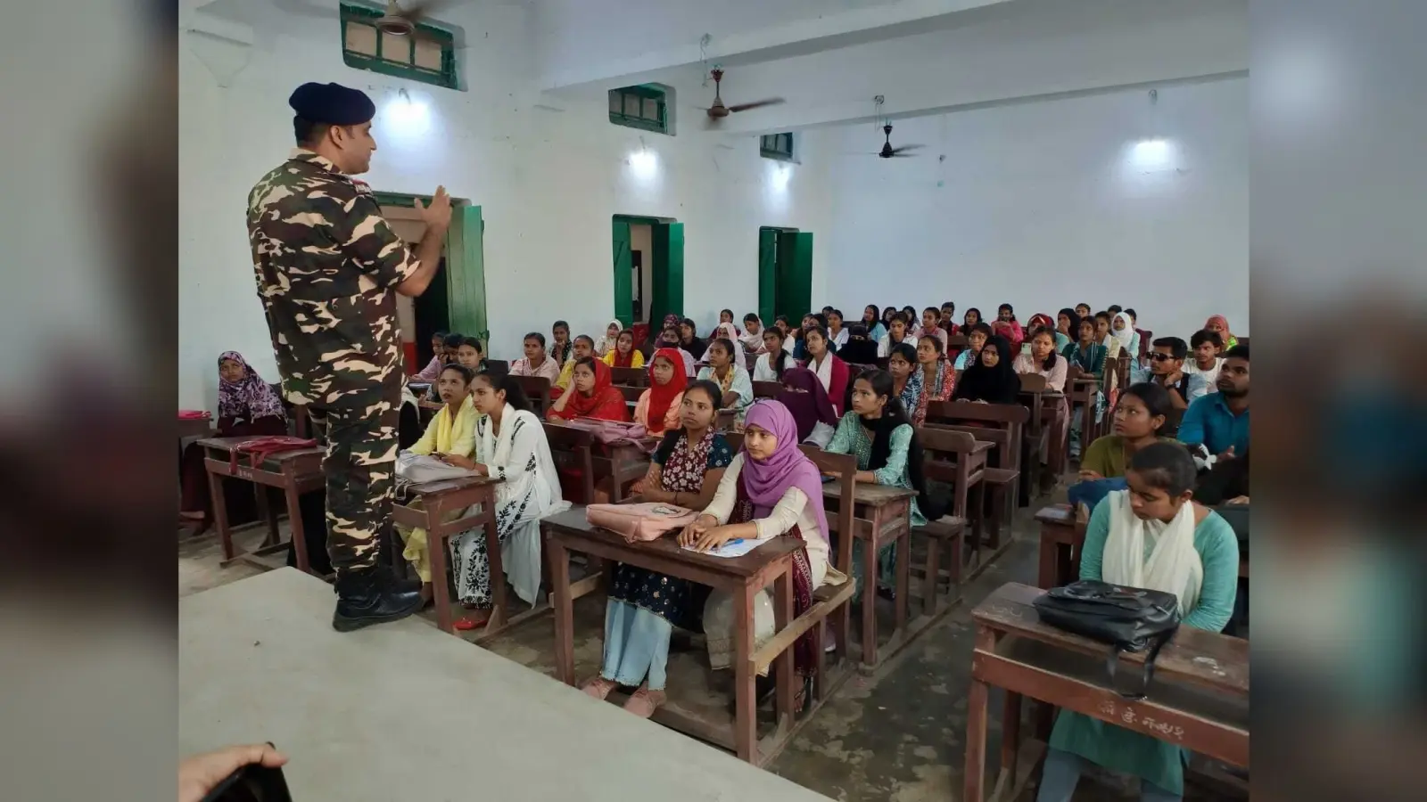 मारवाड़ी कॉलेज में एसएसबी की कार्यशाला