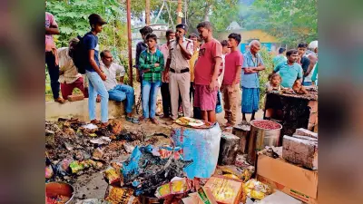 Chhapra News : किराना दुकान में लगी भीषण आग, लाखों का सामान जलकर राख