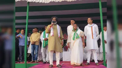 Giridih News: झामुमो की सरकार बनी तो सभी महिलाओं को प्रति वर्ष एक लाख देंगे : हेमंत
