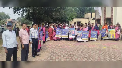 नारायणपुर में चलाया गया मतदाता जागरुकता अभियान