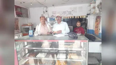 जिला खाद्य सुरक्षा पदाधिकारी ने की मिष्ठान दुकानों की जांच