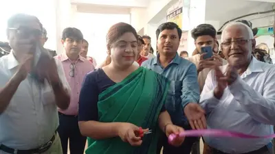 सदर अस्पताल मे लिफ्ट की सुविधा शुरू, डीएम ने किया उद्द्घाटन
