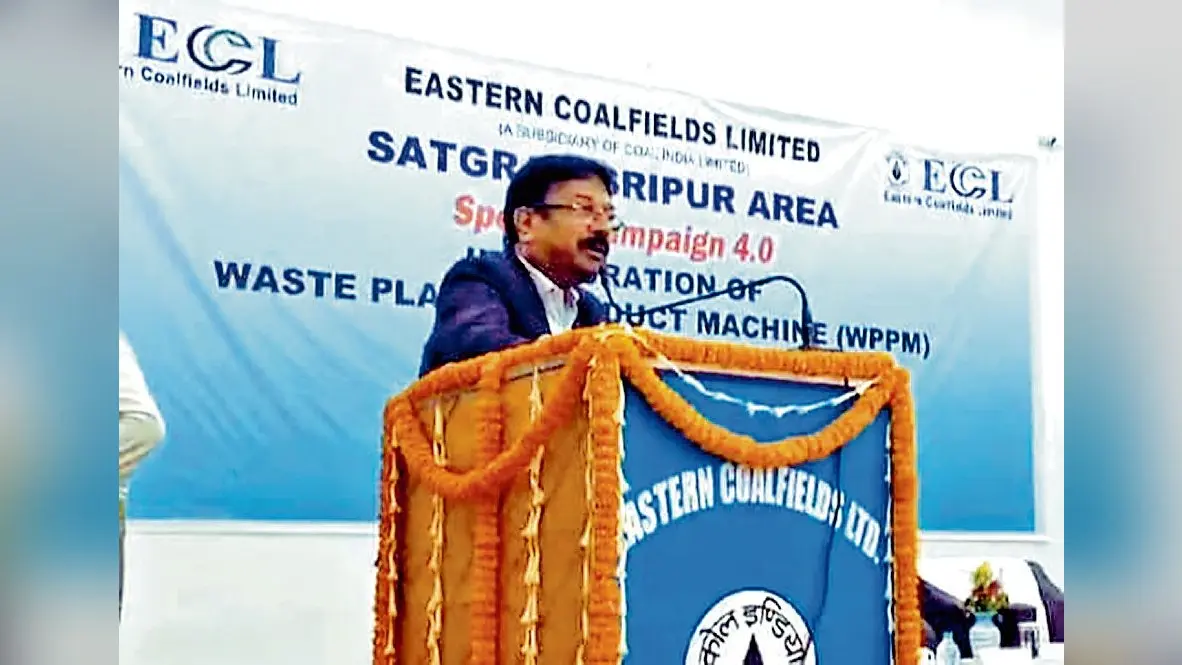 इसीएल के सीएमडी ने किया सातग्राम-श्रीपुर एरिया का दौरा