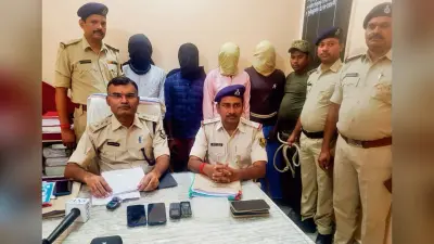 Jahanabad News : दोहरे हत्याकांड का पुलिस ने किया खुलासा, चार अपराधी गिरफ्तार