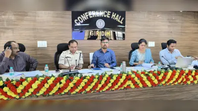 Giridih News: जिला निर्वाचन पदाधिकारी ने की एएमएफ सेल के कार्यों की समीक्षा