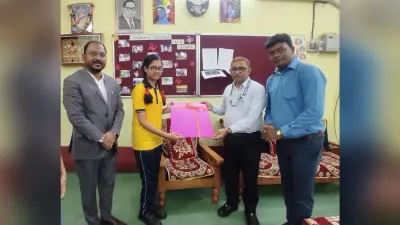 BOKARO NEWS : नये एचओपी ने केंद्रीय विद्यालय चंद्रपुरा का किया दौरा
