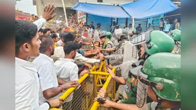 Durga Puja Violence: गढ़वा में मां दुर्गा के विसर्जन के दौरान हुई हिंसा में बीजेपी नेता समेत 52 लोगों पर केस दर्ज