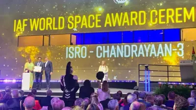 Chandrayaan 3 के लिए ISRO अध्यक्ष सोमनाथ को मिला IAF विश्व अंतरिक्ष पुरस्कार