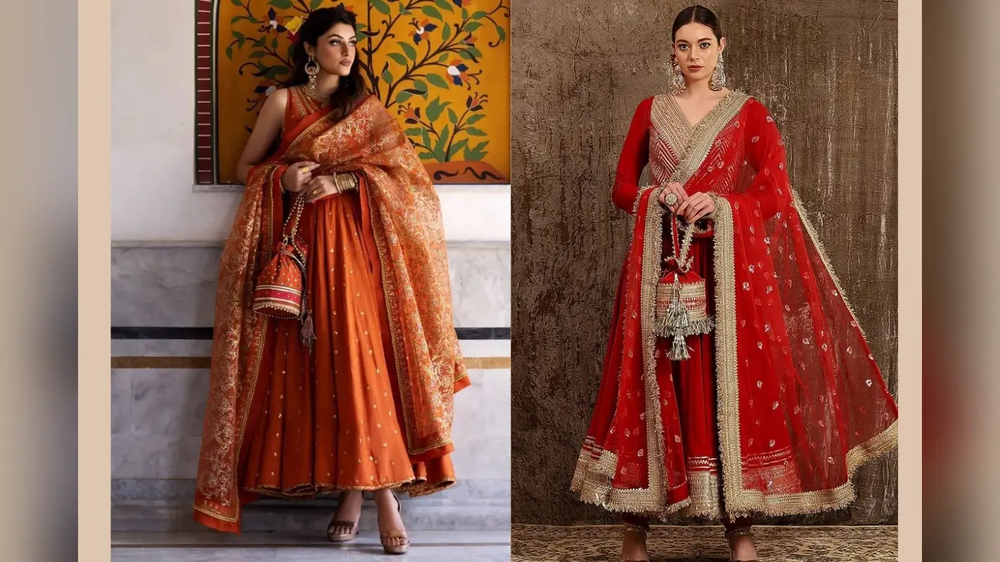 Karwa Chauth Suit Design: करवाचौथ पर पहनें ये डिजाइनर सूट दिखें ट्रेडिशनल और स्टाइलिश
