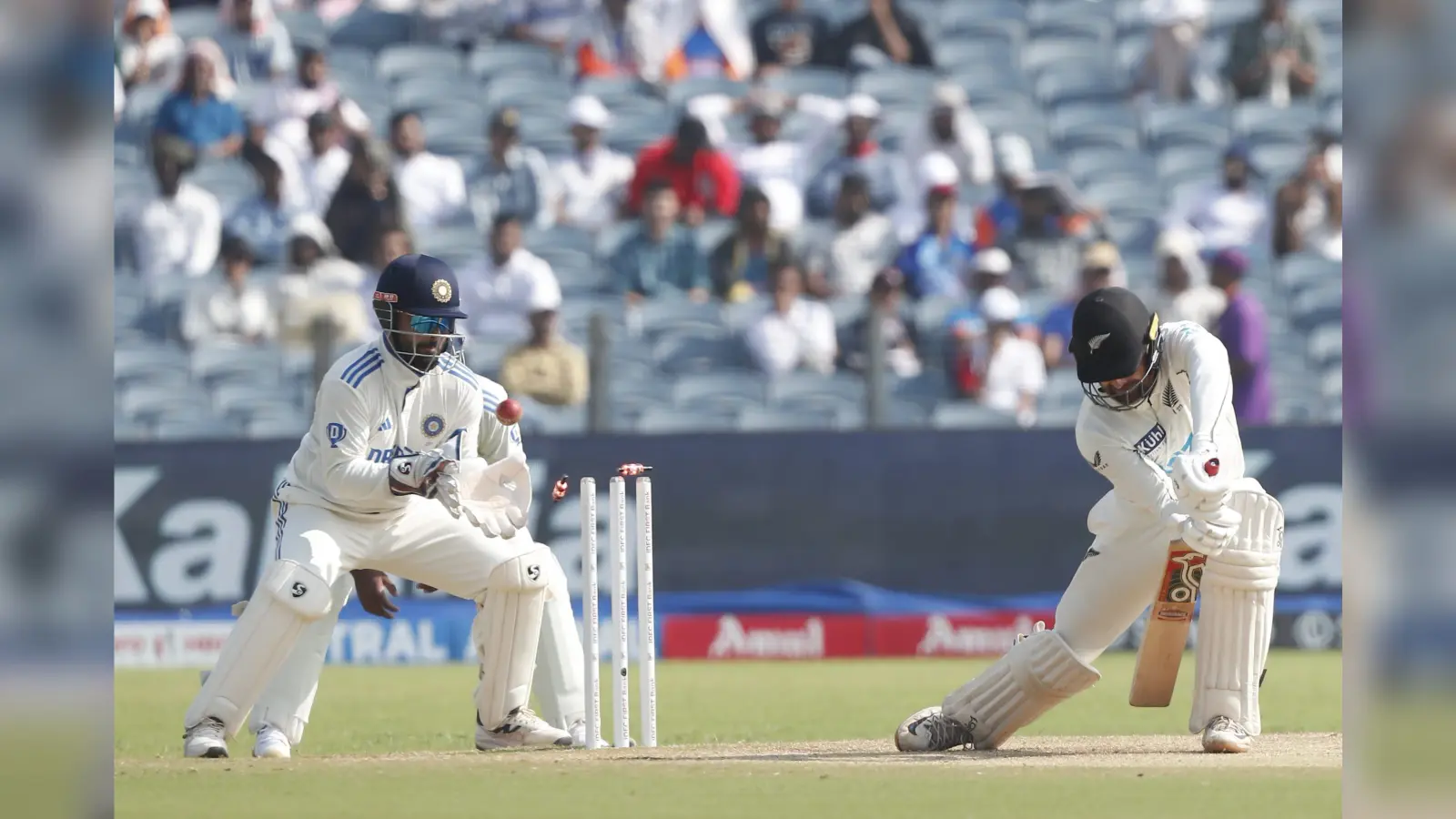 Ind vs Nz, 2nd Test: जडेजा का कमाल, कीवी पारी समाप्त