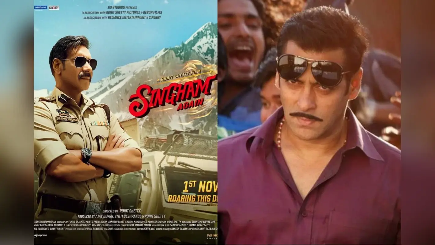 Singham Again Box Office Collection Day 1: सिंघम अगेन का दिवाली पर बड़ा धमाका, चुलबुल पांडे का कमाल, हुई छप्परफाड़ कमाई
