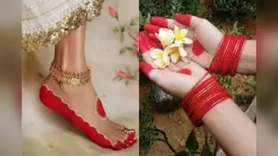 Karva Chauth: करवाचौथ पर महावर डिज़ाइन, पति का ध्यान खींचने के लिए बेस्ट टिप्स