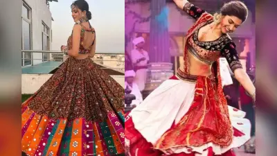 Navratri Outfits: नवरात्रि में गुजरात का गरबा, चनिया चोली में ट्रेडिशनल और ट्रेंडी लुक