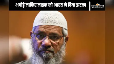 Zakir Naik : भगोड़े इस्लामी उपदेशक जाकिर नाइक पर चला भारत का डंडा, मोदी सरकार ने उठाया बड़ा कदम