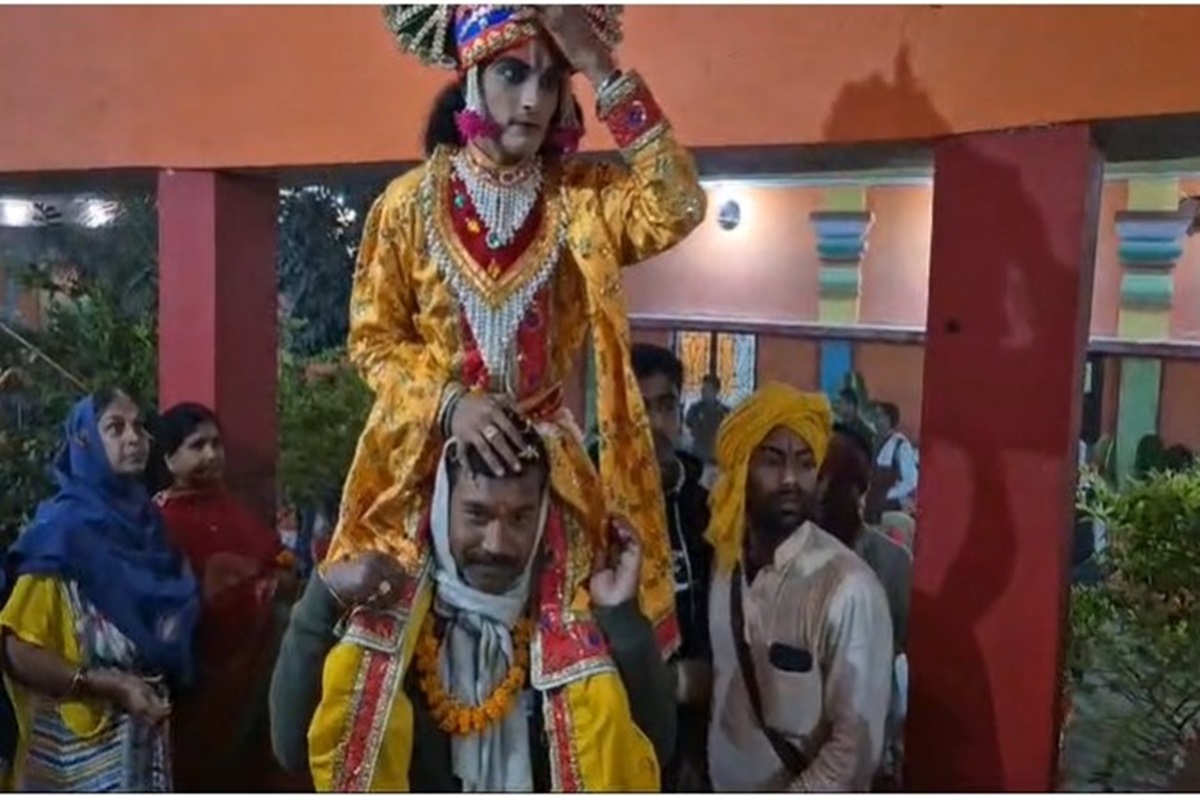 Video: अयोध्या से चलकर बिहटा पहुंची बारात, मांगलिक गीत गाकर महिलाओं ने प्रभु श्रीराम का किया स्वागत