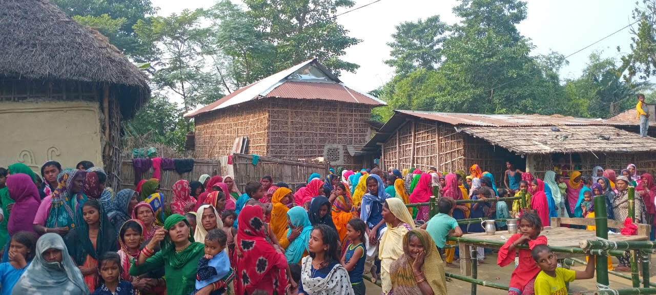 हरियाणा में मजदूर की मौत के बाद घर में मातम
