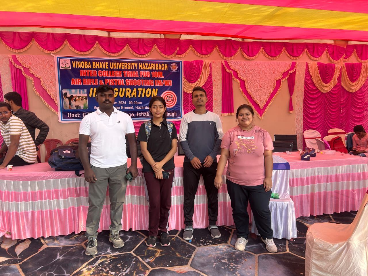 Giridih News: पिस्टल शूटिंग जोनल प्रतियोगिता में गिरिडीह कॉलेज के बिट्टू का चयन