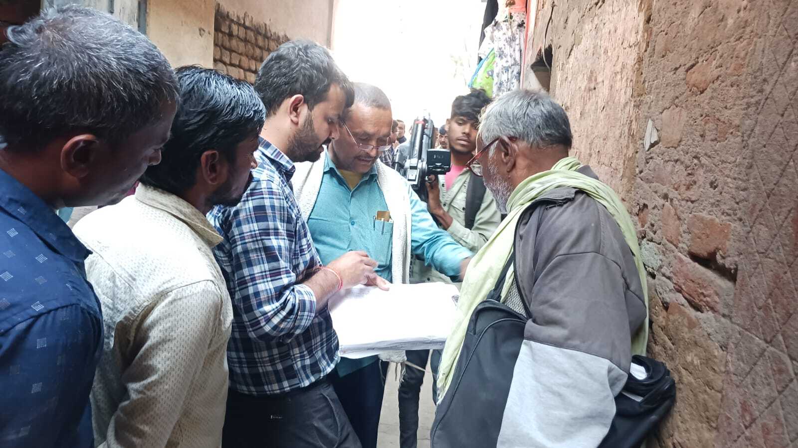 एनएच-133 ई के भू-अर्जन के लिए जोरों पर खसरा पंजी का कार्य