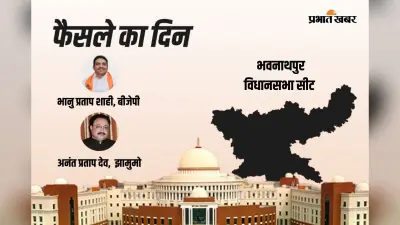Bhawanathpur Vidhan Sabha Result 2024: जेएमएम के अनंद प्रताप देव आगे, बीजेपी के भानु प्रताप शाही छूटे पीछे