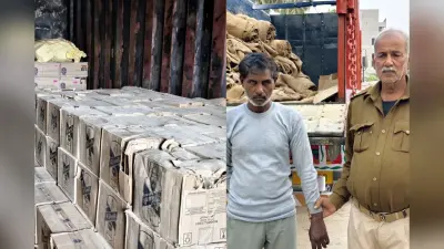 मुजफ्फरपुर में शराब माफियाओं पर उत्पाद विभाग का शिकंजा, 50 लाख की शराब जब्त