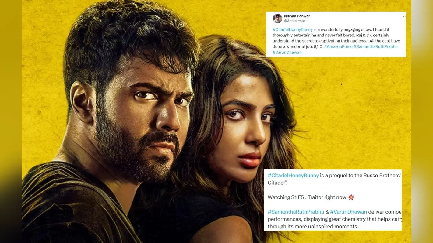 Citadel: Honey Bunny Public Review: हनी-बनी की जोड़ी में छा गए वरुण और सामंथा, देखने से पहले जानें क्या कह रही पब्लिक