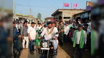 मंत्री हफीजुल ने मंईयां सम्मान, बिजली बिल माफी व अन्य योजनाओं के बारे में लोगों को बताया, किया जनसंपर्क