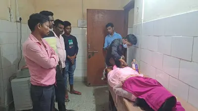 बाइक के धक्के से युवक व किशोरी घायल, रेफर