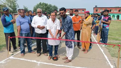 टी-20 क्रिकेट टूर्नामेंट का किया गया शुभारंभ