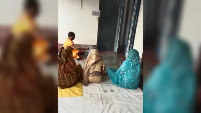 एम्स निर्माण को लेकर किया हवन यज्ञ