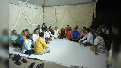 Jamshedpur News : टेंट में प्रत्याशी शंभू चौधरी ने गुजारी रात, सुबह जनसंपर्क में निकले