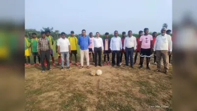 जोड़बाहिंगा की टीम ने जीता फ्रेंडशिप फुटबॉल टूर्नामेंट