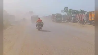 Chhapra News : जहरीली हुई शहर की आबोहवा, एक्यूआइ पहुंचा 300 के पार