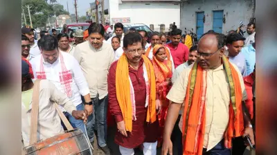 Giridih News : भाजपा प्रत्याशी निर्भय शाहाबादी ने चलाया जनसंपर्क अभियान
