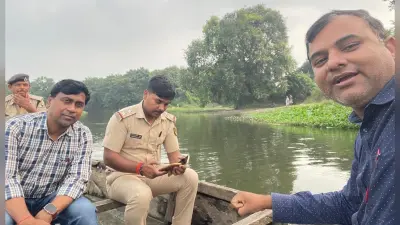 अधिकारियों ने छठ घाटों का लिया जायजा