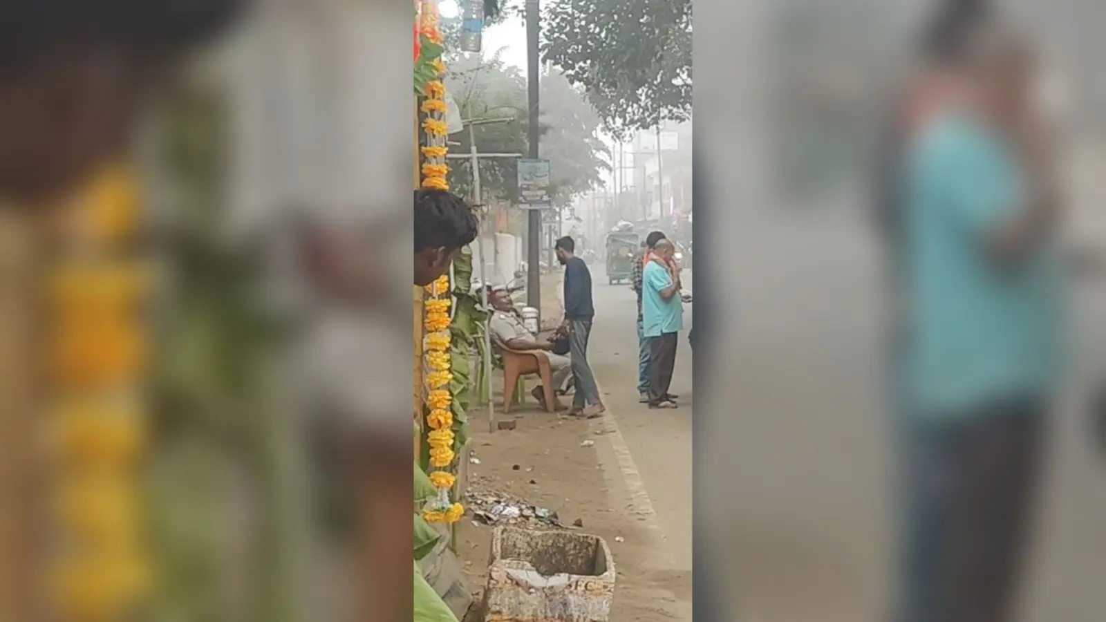 पुलिस पदाधिकारी ने रुपये लेकर मवेशी लदा वाहन को जाने दिया, वीडियो वायरल