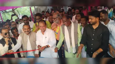 कांग्रेस प्रत्याशी ने नारायणपुर में खोला चुनावी कार्यालय