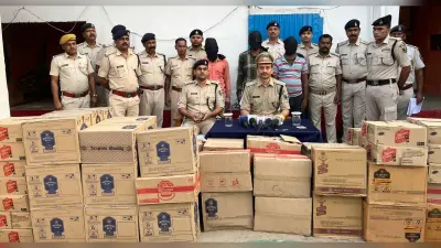बंगाल से मधेपुरा ले जायी जा रही 643.800 लीटर विदेशी शराब के साथ तीन गिरफ्तार