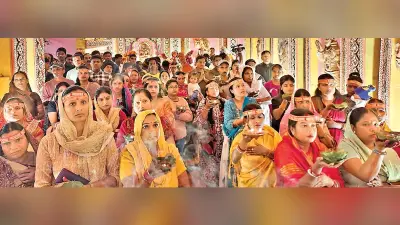 ranchi news : न्यू काली पूजा समिति की महाआरती में उमड़ी श्रद्धा, भक्तों ने मांगी समृद्धि
