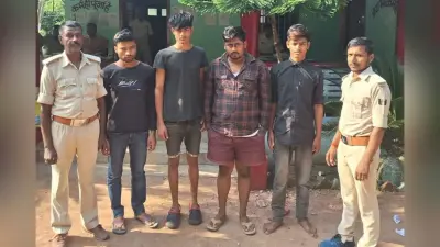 भतसारा व देवरी में दो कट्टा व कारतूस साथ चार अपराधी गिरफ्तार