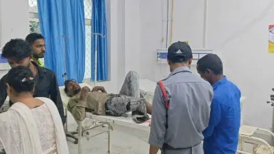 सड़क हादसे में दो जख्मी, अस्पताल में भर्ती