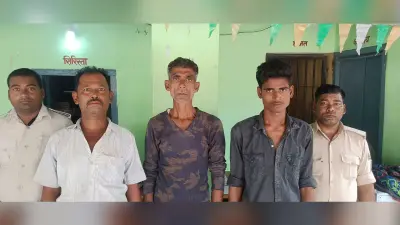 बड़ी मात्रा में अंग्रेजी शराब व चुलाई शराब बरामद, एक तस्कर व एक वारंटी गिरफ्तार