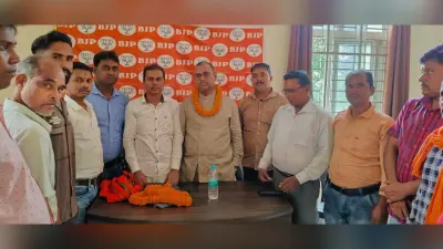 भाजपा एसएसी मोर्चा ने चलाया जनसंपर्क अभियान