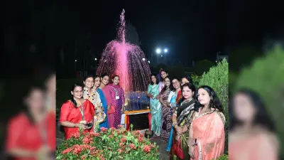 Bokaro News: बोकारोवासियों को आकर्षित कर रहा जगन्नाथ मंदिर परिसर में सजावटी जलाशय