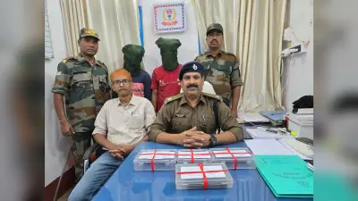 मुड़ाबेड़िया से दो साइबर ठग गिरफ्तार, 82 हजार नकद जब्त