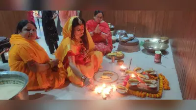 BOKARO NEWS : छठी मैया की भक्ति में डूबा कोयलांचल