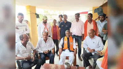 Giridih News : धनवार के भाजपा प्रत्याशी बाबूलाल ने किया जनसंपर्क