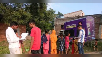 मतदाता जागरुकता वाहन से मतदाताओं को किया जागरूक