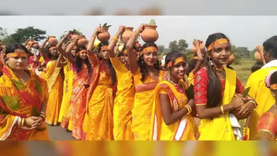 Dhanbad News: घाघरा व बेनागड़िया में निकली भव्य यात्रा