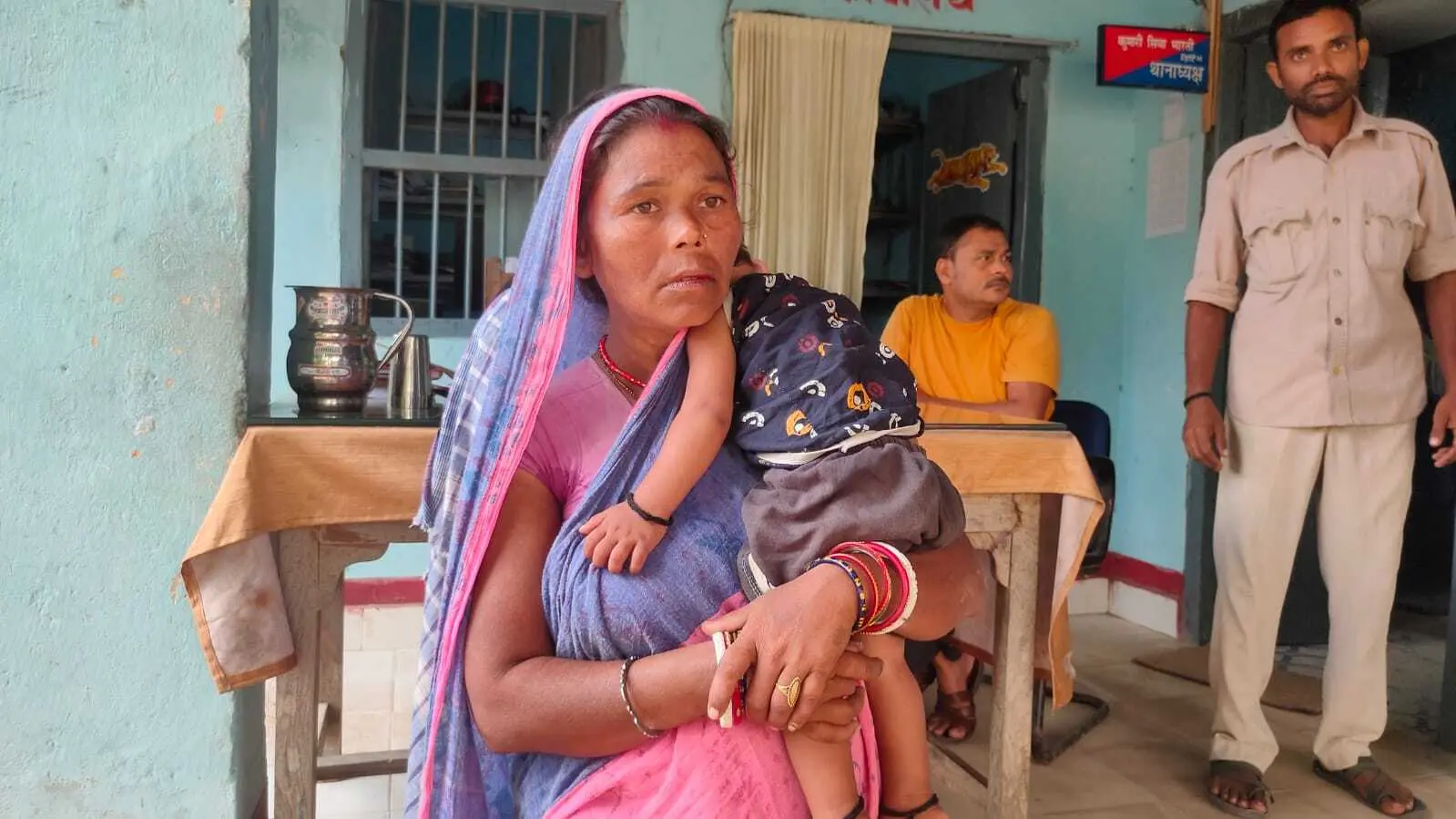 महिला ने सौतेले पुत्र पर लगाया मारपीट का आरोप