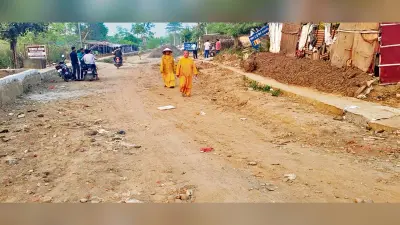 Gaya News : पर्यटन सीजन में भी बोधगया की सड़कें दयनीय